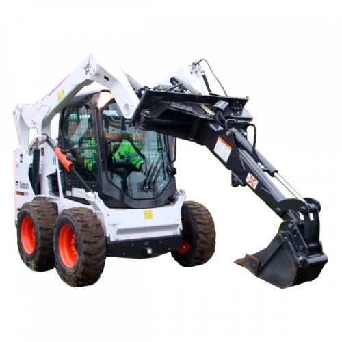 Аренда мини-экскаватора Bobcat S530 с землеройным ковшом в Саратове